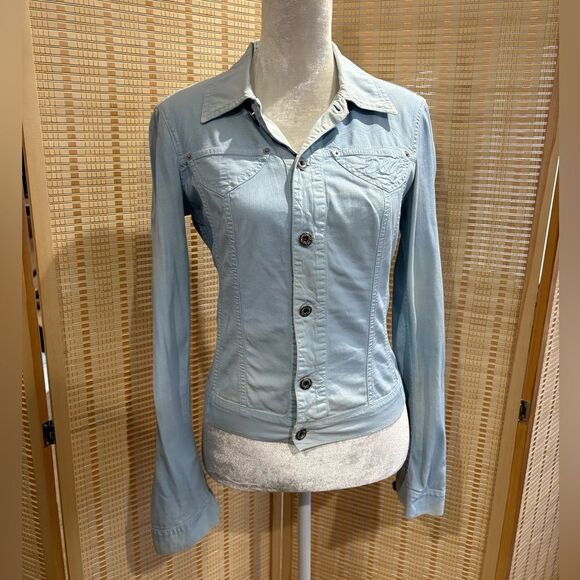 Dolce & Gabbana Denim Jacket Light Blue - Picture 1 of 9